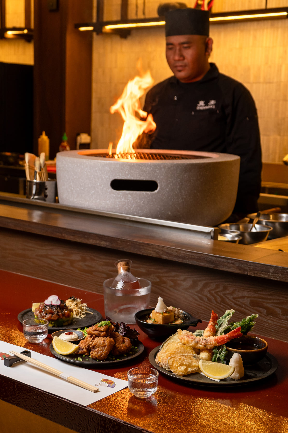 Set menu at Shinraku Ubud