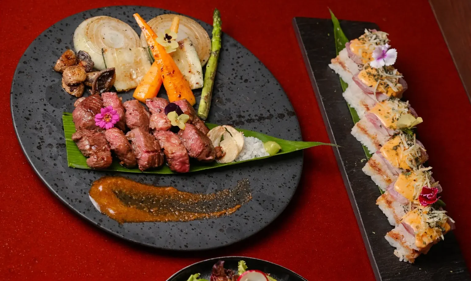 Tasty dishes awaits at fine dining Restaurant in Ubud