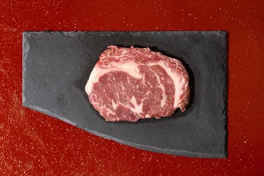 Tokusen Ribeye premium beef cut with rich marbling for teppanyaki dining at Shinraku Ubud